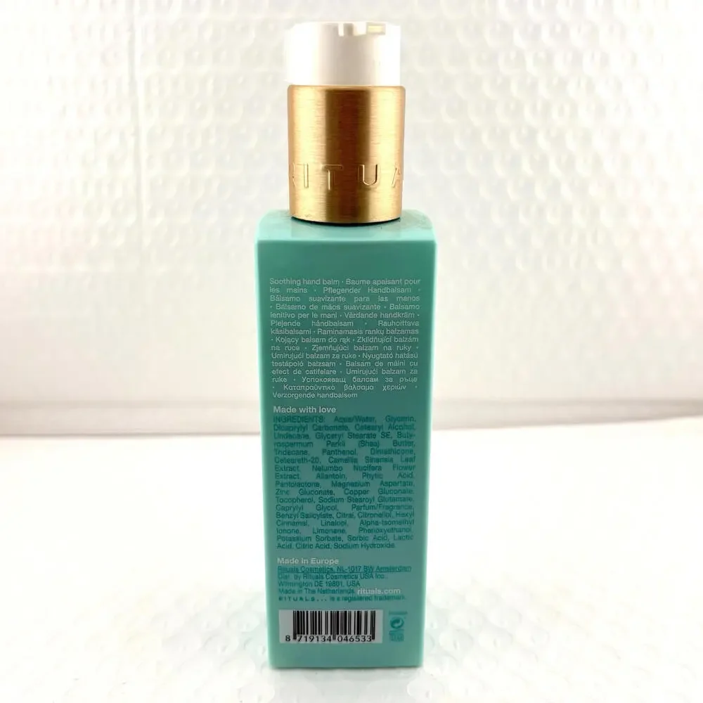 RITUALS The Ritual Of Karma Hand Balm Holy Lotus & White Tea‎ 5.9 oz New